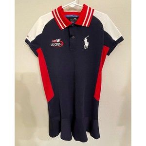 Ralph Lauren RLX US Open Girl Tennis Dress, Size Youth Medium, Size 8-10